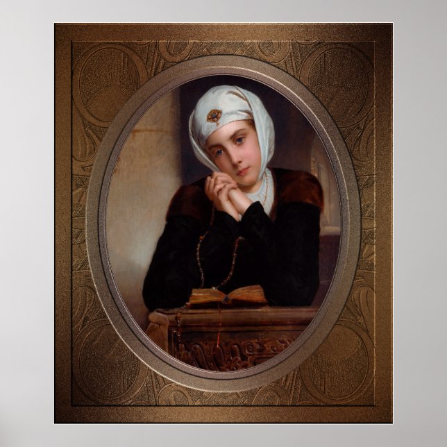 Poster Pensamento perdido por Henry Guillaume Schleswig (Frente)