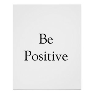Pôster pensamento positivo motivação negócios adicionar n