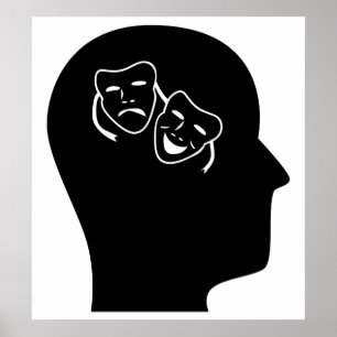 Pôster Pensamento sobre o drama