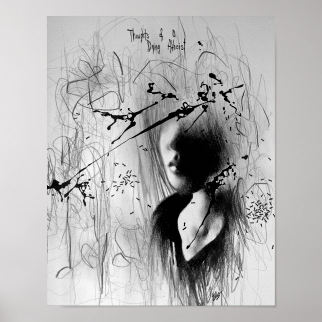 Poster Pensamentos de um Ateísta Morto (Frente)