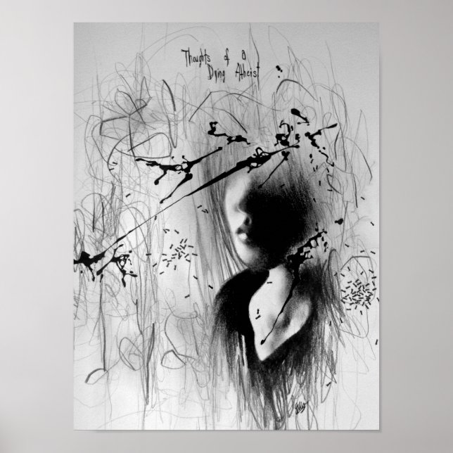 Poster Pensamentos de um Ateísta Morto (Frente)