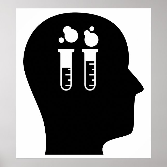 Pôster Pensando Em Química (Frente)