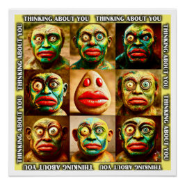 Pôster Pensando Em Você | Coleção LIKE You