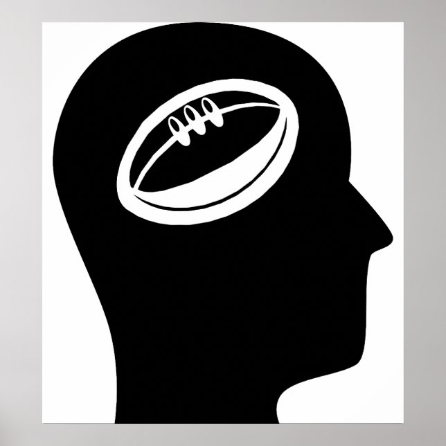 Poster Pensando No Rugby (Frente)