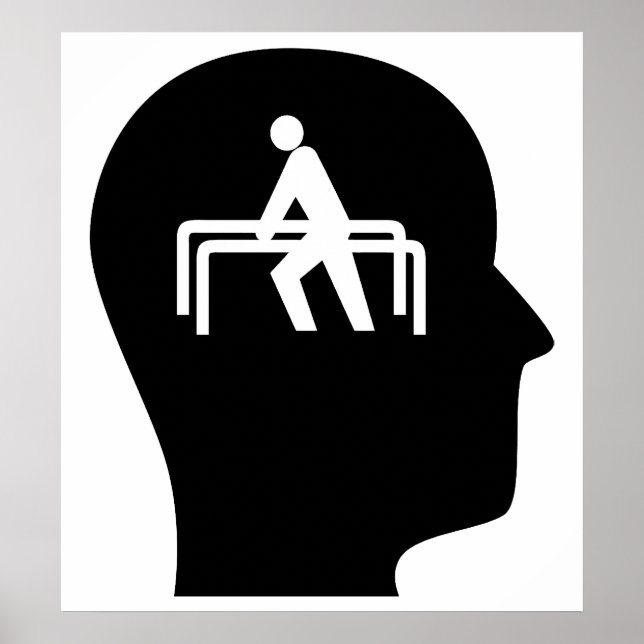 Pôster Pensando Sobre A Terapia Física (Frente)