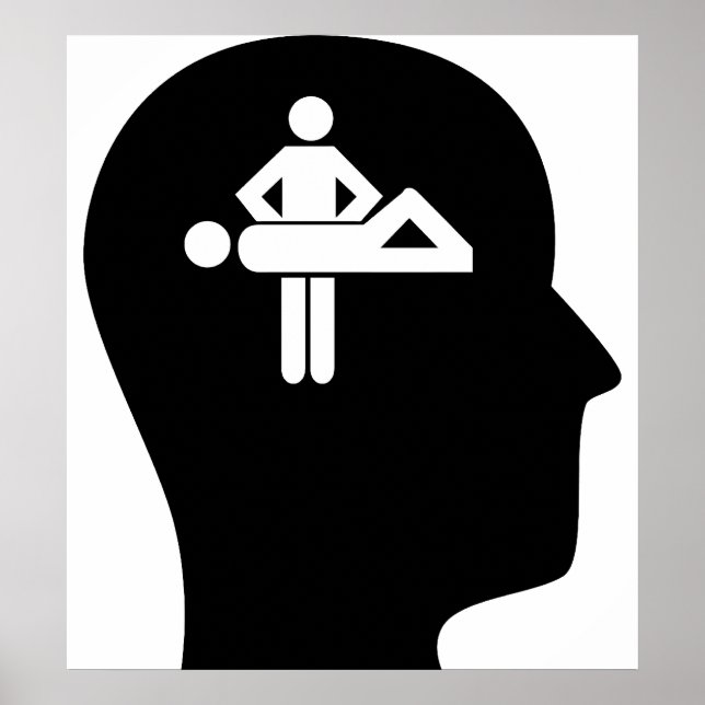 Poster Pensando Sobre Massagem (Frente)