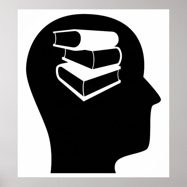 Pôster Pensando sobre o trabalho da biblioteca (Frente)