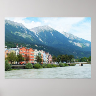 Pôster Pensão do rio em Innsbruck