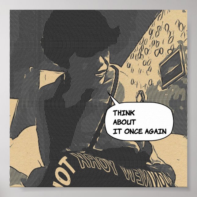 Poster Pensar (Frente)