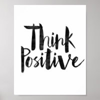 Pense positivo
