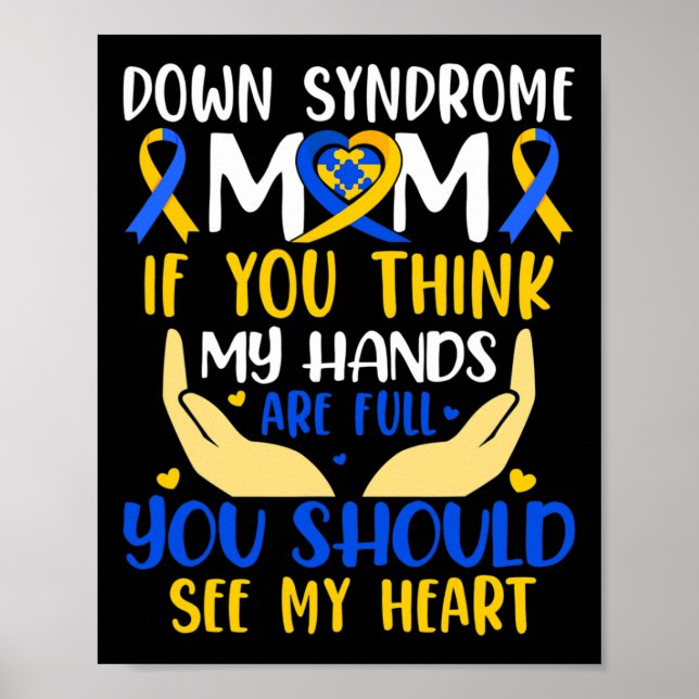 Poster Pense Que Minhas Mãos Estão Com A Síndrome De Chei (Frente)