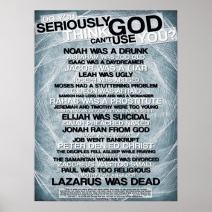 Poster Pense que o deus não pode o usar?