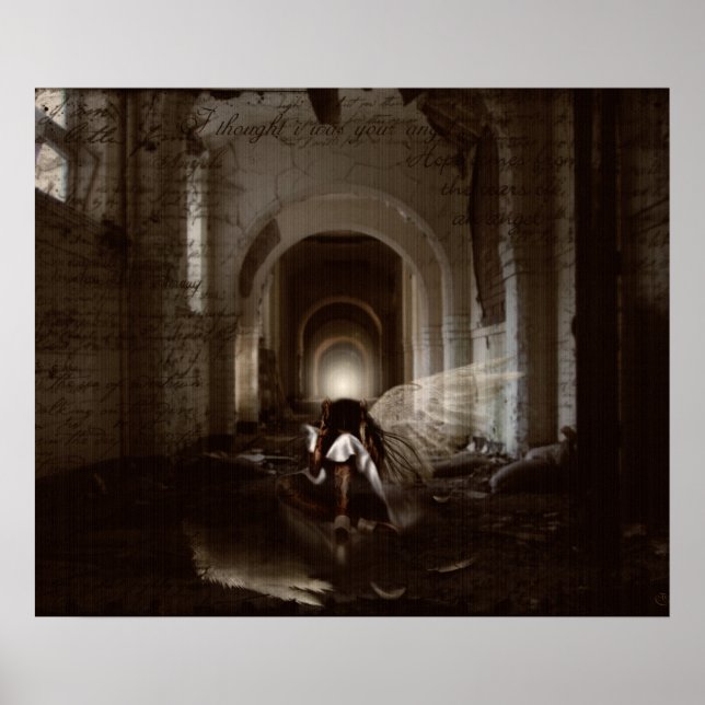 Poster Pensei Que Era Seu Anjo (Frente)