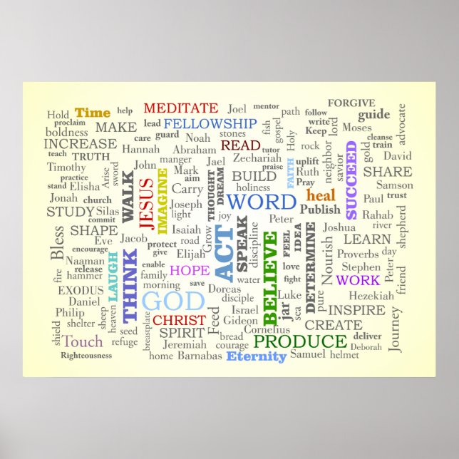 Pôster Pensem nestas coisas (Frente)