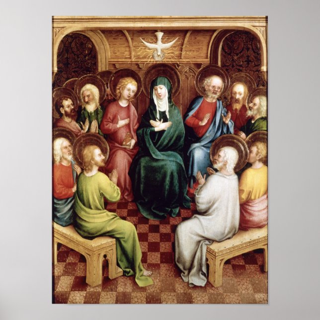 Pôster Pentecost, 1450 (Frente)