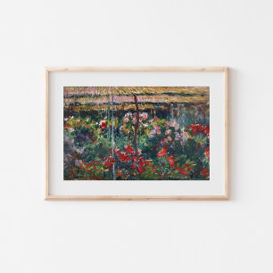 Poster Peony Garden   Claude Monet