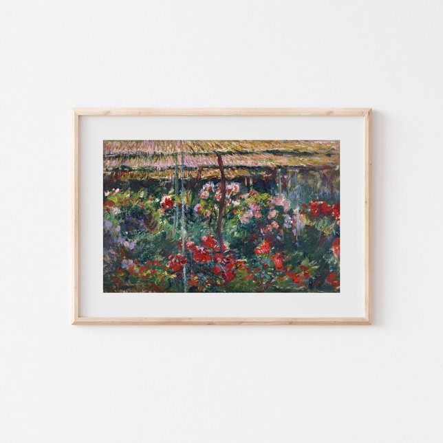 Poster Peony Garden | Claude Monet (Criador carregado)