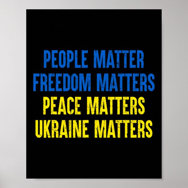 Poster People Problem Freedom Problems Peace Problems Ukr (Frente)