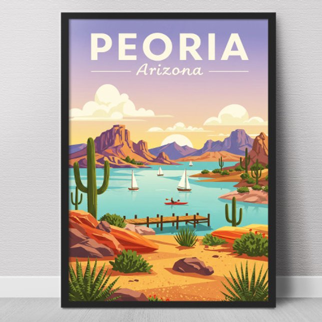 Poster Peoria Arizona Antiga (Criador carregado)