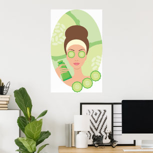 Poster Pepino Facial