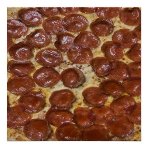 Pôster Pepperoni Pizza