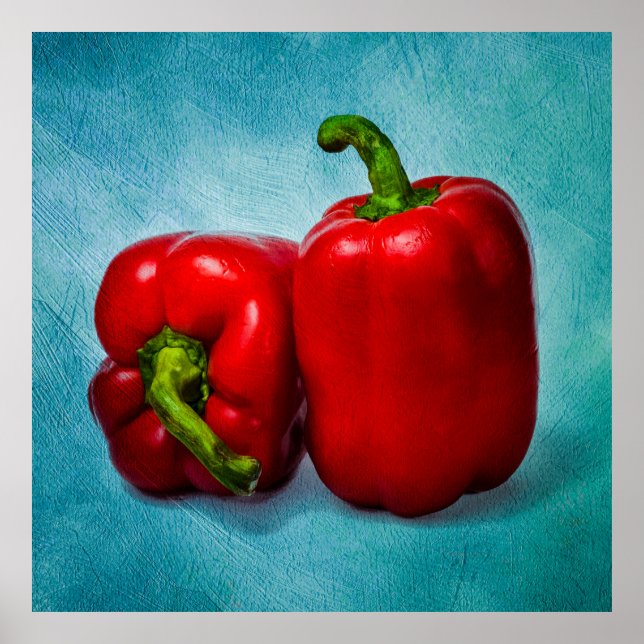 Pôster Peppers Red Bell (Frente)