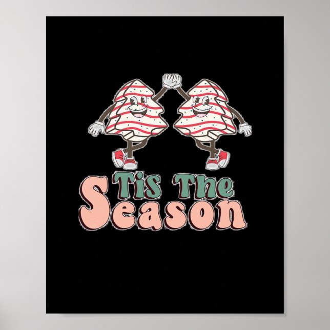 Poster Pequena Árvore De Natal Da Época Jen (Frente)