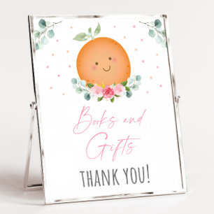 Poster Pequena Garota Cutie Livros e Presentes - Sinal de