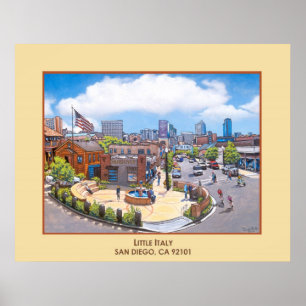 Poster Pequena Itália