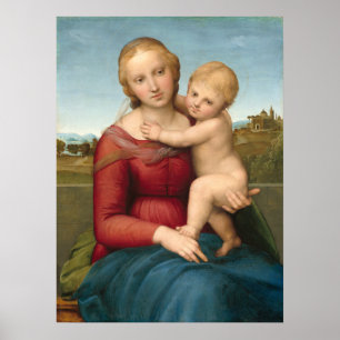 Poster Pequena Madona Cowper - Cartaz de Arte Fino Rafael