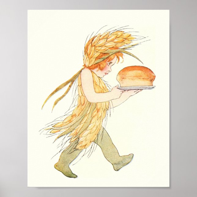 Poster Pequena Mãe Terra - Sra. Trigo (Frente)