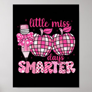 Poster Pequena Menina 100 Dias Mais Inteligente S Criança