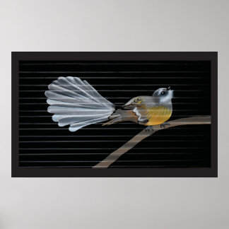 Poster Pequena Senhora Fantail