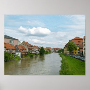 Pôster Pequena Veneza em Bamberg Cartaz