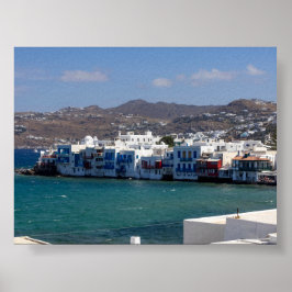 Poster Pequena Veneza em Mykonos
