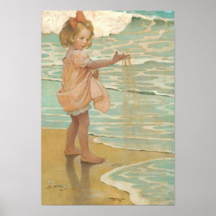 Poster Pequenas Gotas de Água por Jessie Wilcox-Smith