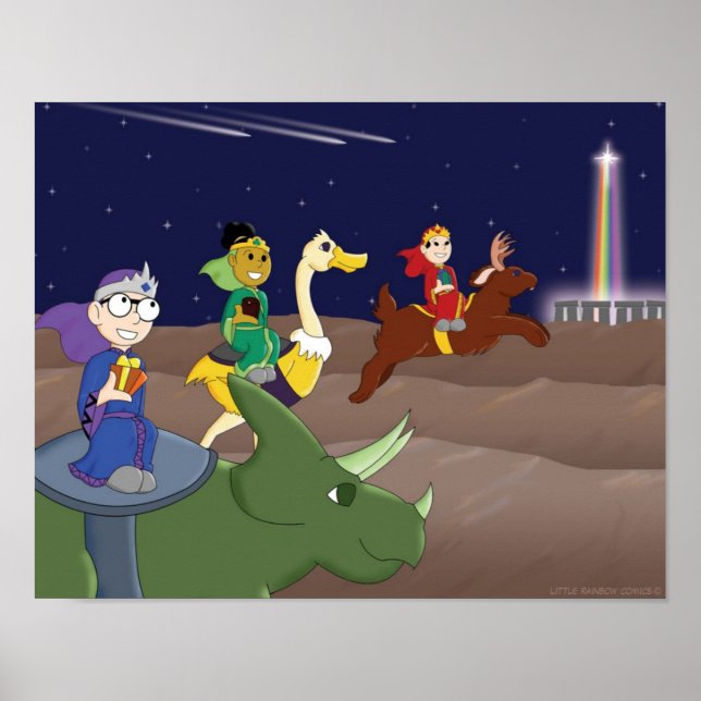 Pôster Pequenas Histórias em quadrinhos Arco-Íris: Siga S (Frente)