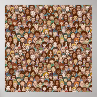 Poster Pequenas Pessoas