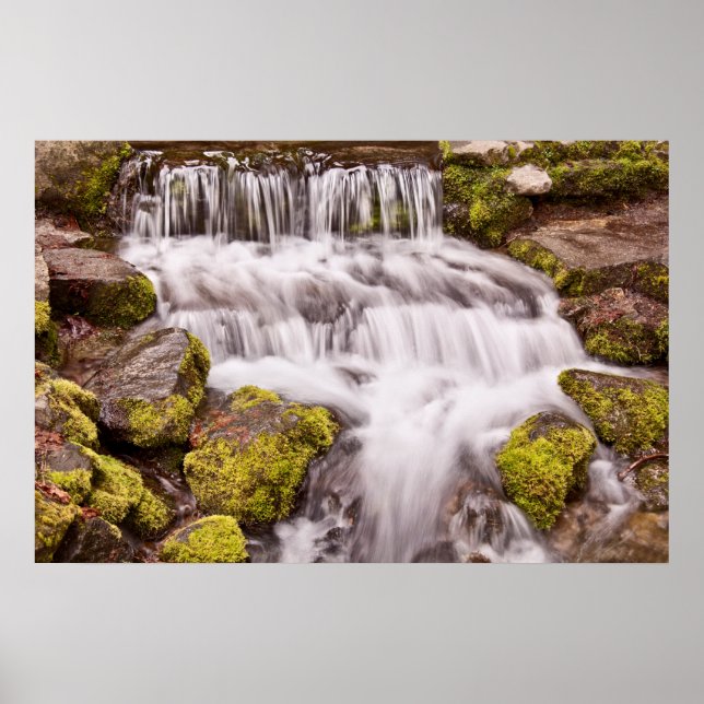 Poster Pequenas Quedas Em Yosemite (Frente)