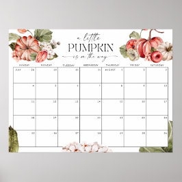 Poster Pequeno Abóbora no Caminho Adivinha o Sinal da Dat