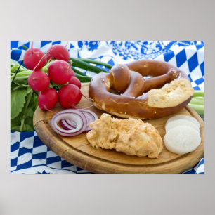 Pôster Pequeno almoço de Oktoberfest