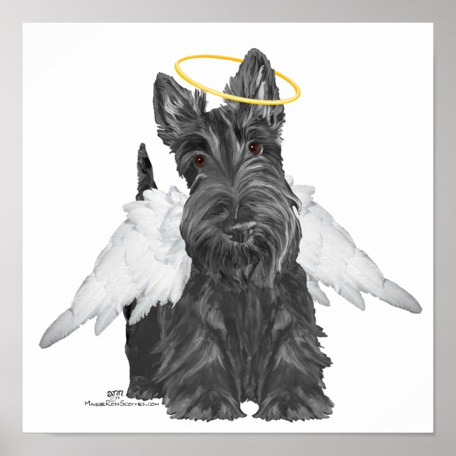 Pôster Pequeno Anjo Scottie (Frente)