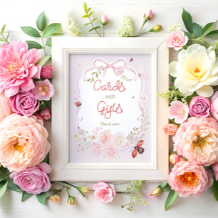 Poster Pequeno Bug de Amor Cartões e Presentes Florais Bi