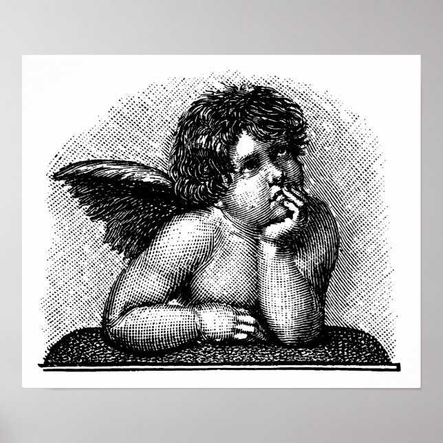 Poster Pequeno Cherub (Frente)
