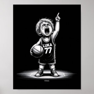 Poster Pequeno Choro Luka Por Estar Irritado Com E Com Ra