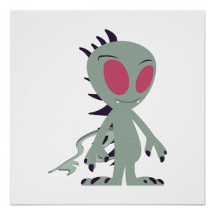 Pôster Pequeno Chupacabra