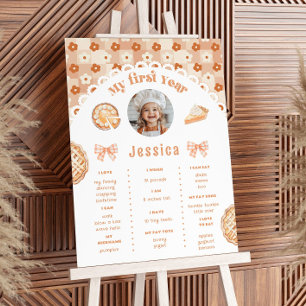 Poster Pequeno Cutie primeiro aniversario do Pie - Marco