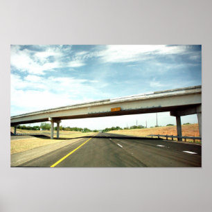 Poster Pequeno da estrada ele ocidental