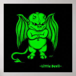 Poster Pequeno demônio