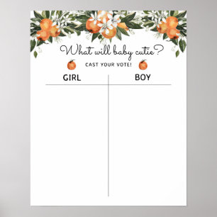 Poster Pequeno Gênero Cutil Revela Seu Sinal De Voto